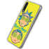 Adult Swim Rick and Morty Rick and Morty Portal Eyes Galaxy A50 Clear Case